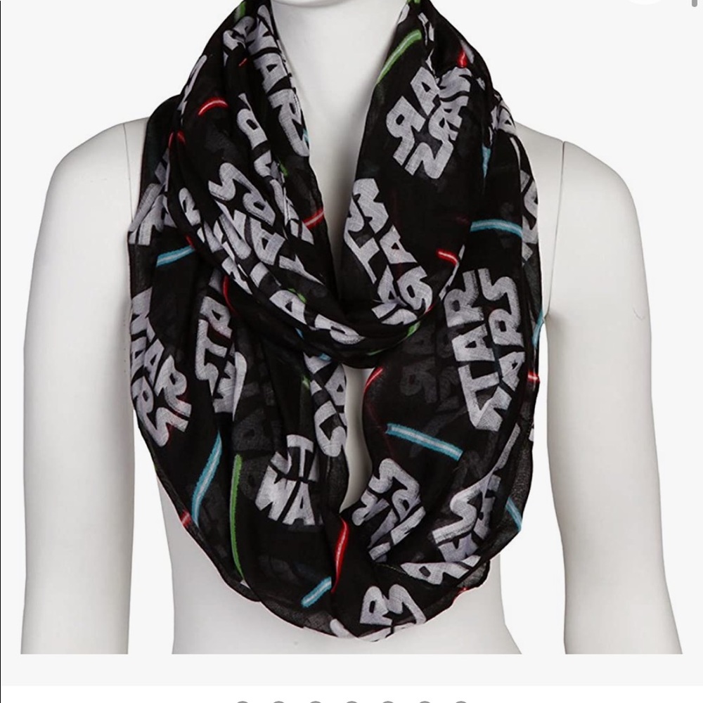 Star Wars light saber infinity scarf